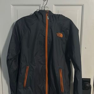 North Face hooded rain jacket